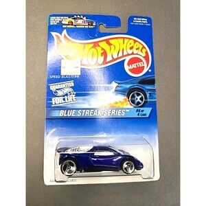 Vintage 1997 Hot Wheels Blue Streak Series Speed Blaster #576